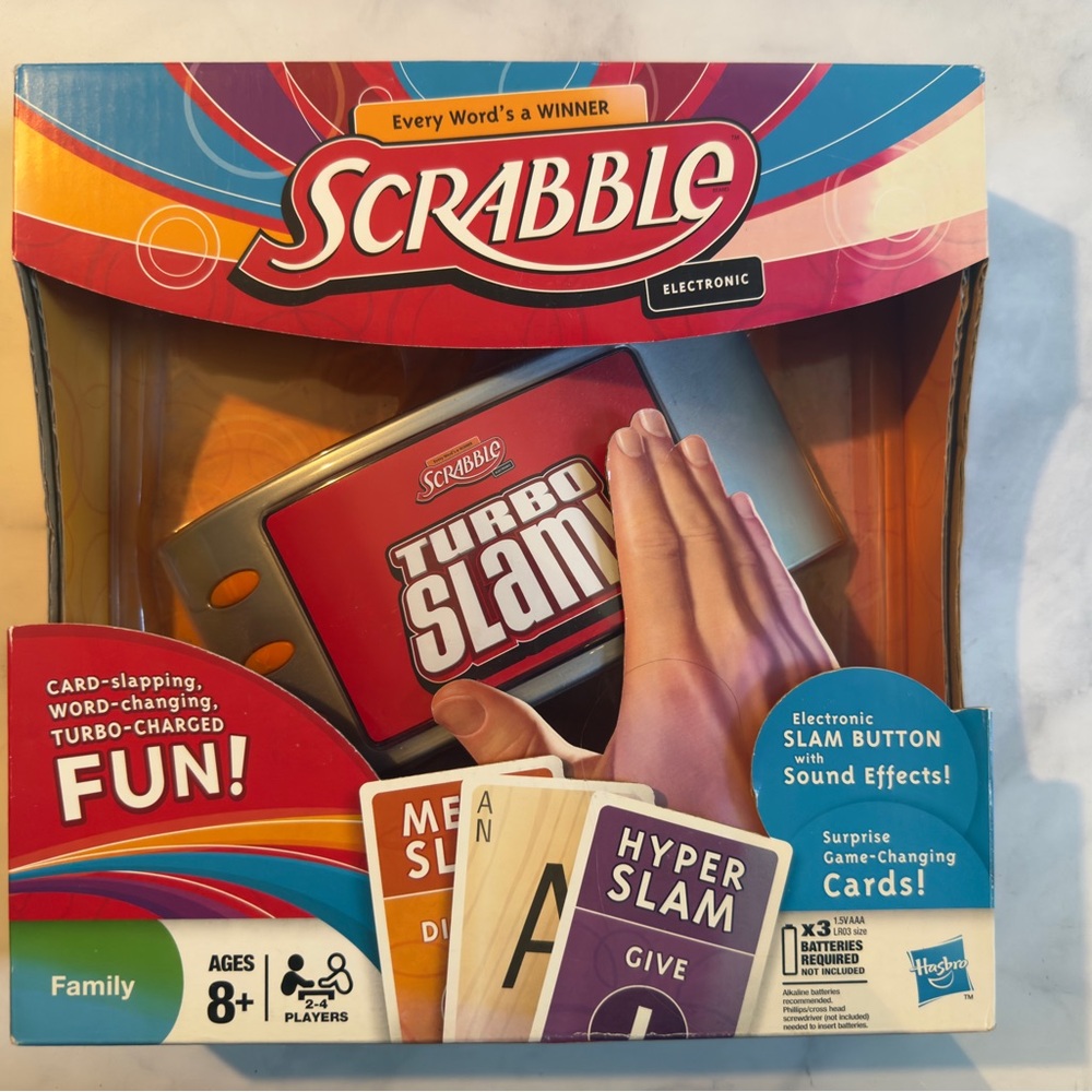 Scrabble Turbo Slam Electronic Game